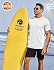 GOLDPKF Sun Protection Clothing Men Lightweight Sports T-Shirt Walking Short Sleeve UPF 50+ Top White XXL #1