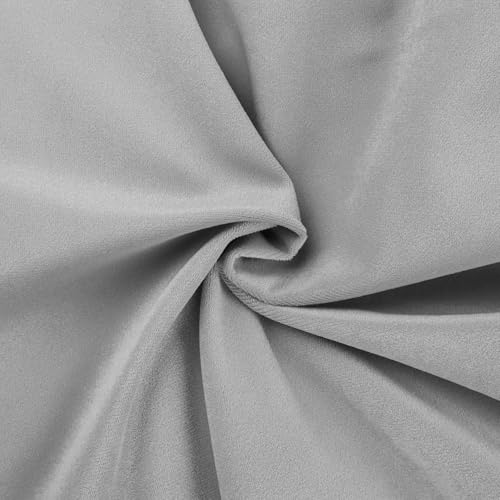 بين باج من الشامواه الناعم مع حشوة من جامبل نيست | بين باج مريح للاسترخاء في الاماكن المغلقة | للاطفال والكبار | قماش مخملي ناعم | محشو بخرز البوليسترين (رمادي، L)