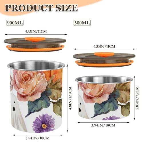 Contenedor hermético para café OTVEE 500ml acero inox miniatura 3