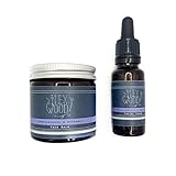 Frankincense and Bergamot Gift Set for both Men and Women- Face Cream and Serum - 100% Natural,...