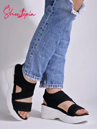 Image of Shoetopia Women Wedge Heel Sandal