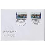 Goldhahn Markenqualität Goldhahn Schweiz Nr. 2068+BRD Nr. 2691 FDC Ersttagsbrief Rheinbrücke Briefmarken für Sammler