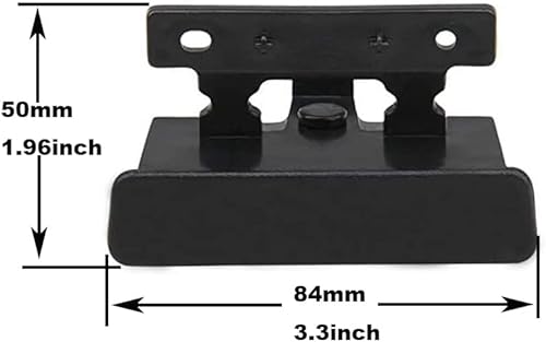 Miniatura 3 de POWERWORKS Paquete de 2 pestillos de tapa para reposabrazos de consola central para Silverado, Avalanche, Suburban, Sierra, Yukon, Escalade 07-14.