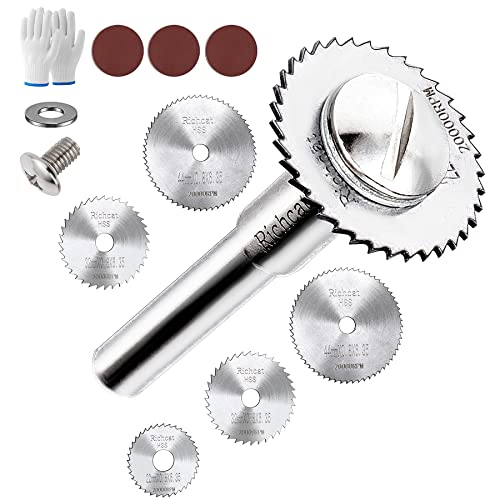 Pvc Pipe Inside Cutter(5Pcs Saw Blades),1/4" Round Shank,Plumbing Internal Plastic Abs Pipe Cutter Set,7/8"&1-1/4" & 1-3/4" Or Larger Diameter，High Speed Steel #TOP2