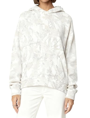 Image of Dsewpaur Camo Hoodie For Women Oversized Long Sleeve Drop Shoulder Fleece Hooded Sweatshirt Pullover With Pocket Outfits