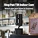 Ring Pan-Tilt Indoor Cam | See all around your home or business with 360° pan coverage, HD video, plus Two-Way Talk (2024 release) | Black