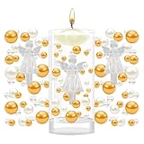 Vase Fillers for Centerpieces - Floating Angel Vase Filler Decoration - Easter Dining Table Faux Pearl Decor - for Centerpieces Wedding Party Home Tabletop Living Room Bedroom Office Hotel