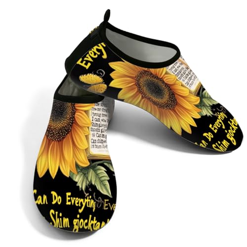 Calcetines acuáticos de natación y surf para hombre y mujer con suela flexible antideslizante