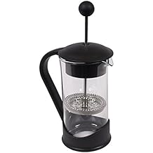 MaxMiuly Coffee Maker French Press 0.6 Litre, 3 Cups Double Wall Stainless Steel Coffee Maker, Thermo, 600 ml, Small French Coffee Press, Silver