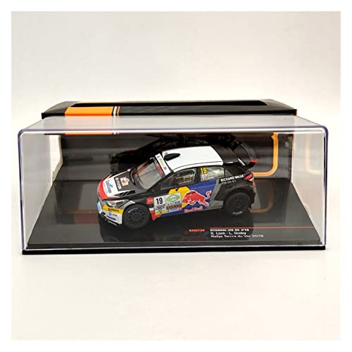 1 43 para Hyundai I20 R5#19 Rallye Terre Du VAR 2019 Coche De Carreras De Aleación Modelo De Vehículo Fundido A Presión No Control Remoto Modelos