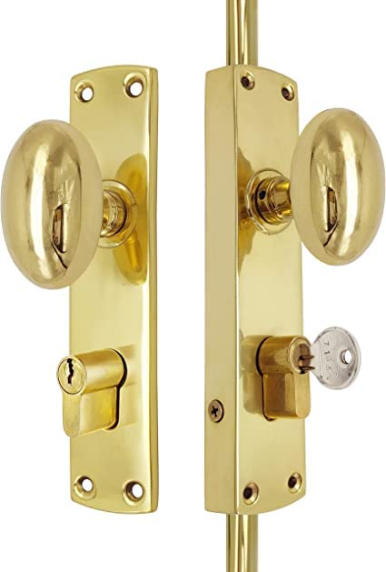 Raamkruk ovale knop ijzer zwart | Online Deurbeslagshop