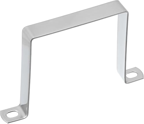 Miniatura 21 de uxcell Soporte de conector en forma de U, 3.740 in x 1.772 in, acero inoxidable 304, soporte de seguridad para puerta, ventana, cobertizo cerrado