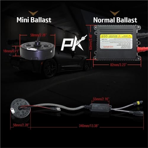 Balasto Xenón HID 12V con Encendido Rápido para Luces H11 y 9006 5