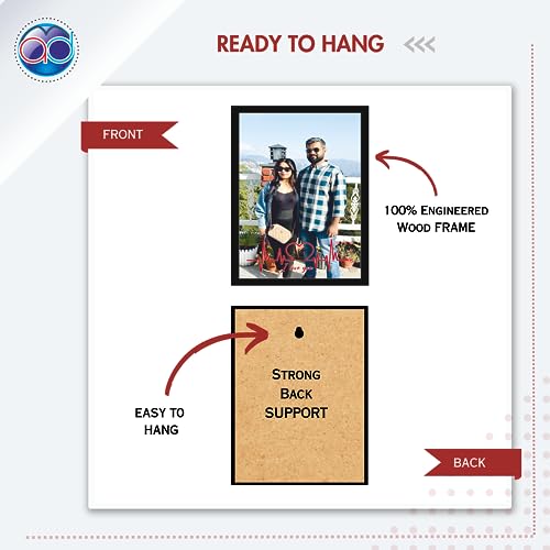 Mad Masters I Love You Customized Photo Frames with Photo Upload, Personalised Gift for Husband, Wife, Him, Her, Boyfriend, Girlfriend and Couple (I Love You)