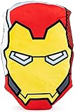 Jay Franco Marvel Avengers Iron Man Pop Decorative Pillow - Super Soft Throw Plush Pillow - Measures 16 Inches (Official Marvel Product)