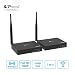 Produktbild PORTTA Wireless HDMI Extender 100m (328ft) HD Transmitter mit IR Loop Out 1080P HDCP1.3 Video und Digital Audio Adapter Punkt-zu-Punkt/Receiver und Sender kit (bis zu 4 Empfänger)