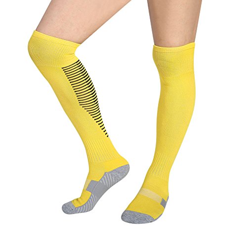 1Pair Soccer Socks Men, High Softball Baseball Team Sports Socks Breathable Football Socks for Men Women4