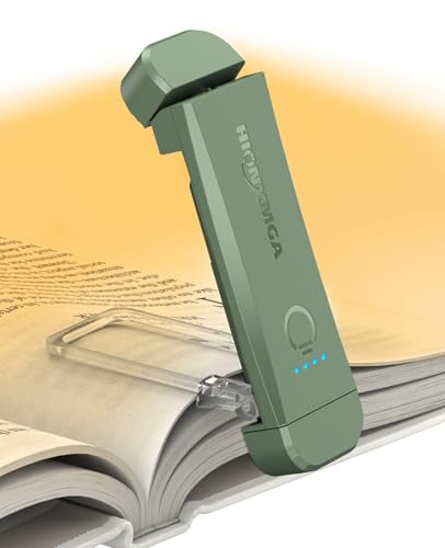 HIONXMGA Book Reading Light,Silent Touch Books...