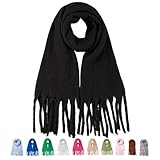 Douce et confortable : cette écharpe surdimensionnée Fjquamitix pour femme dispose de franges délicates avec une texture douce ensoleillée. Le design en grosse maille torsadée offre une douceur semblable à un nuage, procurant un confort chaud comme le coton contre votre peau. D'une épaisseur comparable à une couverture, il retient la chaleur pendant les mois froids, le rendant parfait pour les saisons du printemps, de l'automne et de l'hiver.