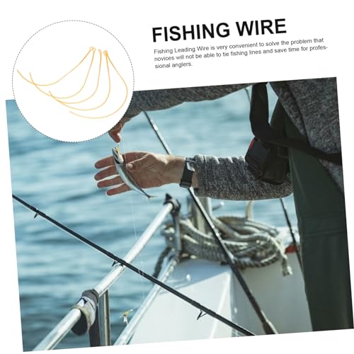 UPKOCH 10 piezas línea de pesca resistente naranja miniatura 6