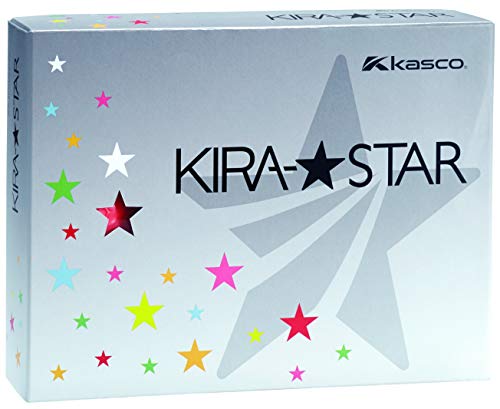 キャスコ(Kasco) ゴルフボール KIRA STAR2 キラスター2N レッド ダース 3枚目