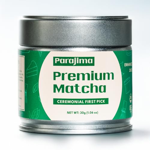 Organic Matcha Latte, Ceremonial Grade Matcha Powder, Silky Smooth Green
