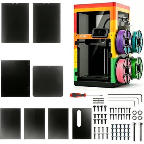 AD5X Enclosure Kit for FlashForge AD5X DIY Accessory Light Black Acrylic