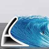 Installation facile : la bande de calfeutrage autocollante permet de sceller rapidement les espaces dans les cuisines et les salles de bains sans outils supplémentaires ni expertise, ce qui permet d'économiser des efforts lors des projets d'amélioration de la maison tout en offrant une protection immédiate contre l'eau pour les murs et les luminaires autour des éviers ou des baignoires