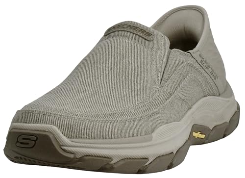 Skechers Men's Slip-Ins: Respected - Holmgren Shoes, Natural, 8.5 M