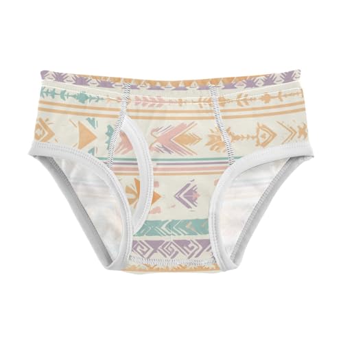 KLL Traditional Tribal Aztec Boys Toddler Soft Underwear Briefs Breathable Children Undies