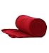 E-Onfoot Fleece Sleeping Bag Liner, Camping Sleep Bag Travel Sheet with Zipper (Red)