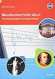  Musikunterricht akut: 40 Arbeitsaufträge und Kopiervorlagen. Lehrerband mit CD.