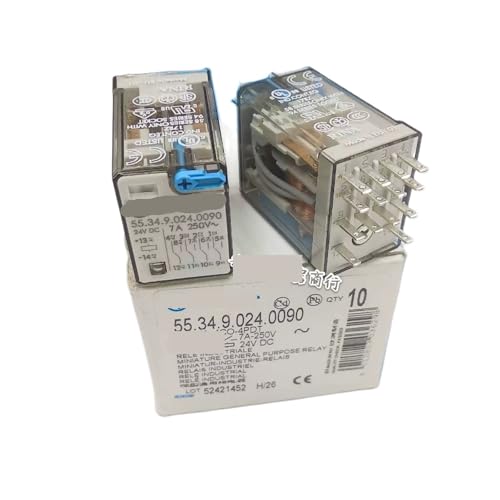 RELAIS 24 V CC 55.34.9.024.0090 Finder 7 A pour circuit imprimé
