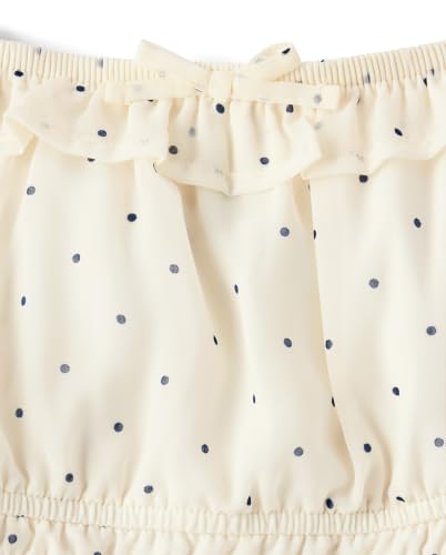 Image of The Children's Place Girls' Smocked Short Sleeve Tops