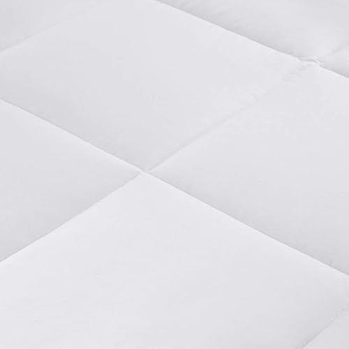 Miniatura 4 de Madison Park Winfield - Edredón alternativo de plumón de 300 hilos, tamaño matrimonialqueen, color blanco