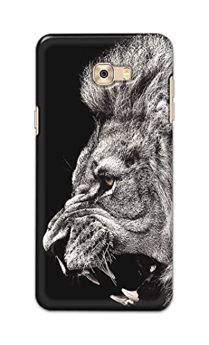Image of Roaring Lion Hard Back Case Cover for Samsung Galaxy C7 Pro Back Cover -(J5) VNS2225