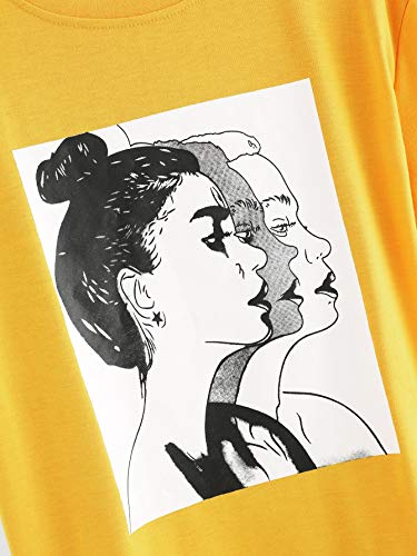 Image of Fabricorn Plain Printed Cotton Tshirt for Women