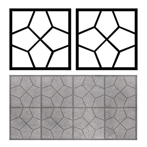 Moule béton 40x40 réutilisable pour réparer et tracer vos trottoirs