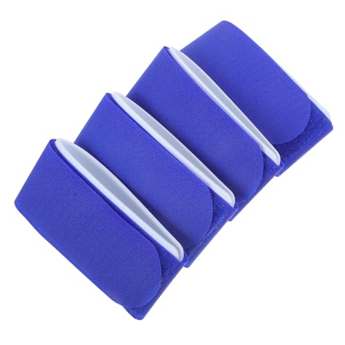 Mipcase Ski Straps for Snowboard 4pcs Ski Binding Straps Set Ski Fastener Straps Adhesive Sturdy Nylon Material Easy to Carry