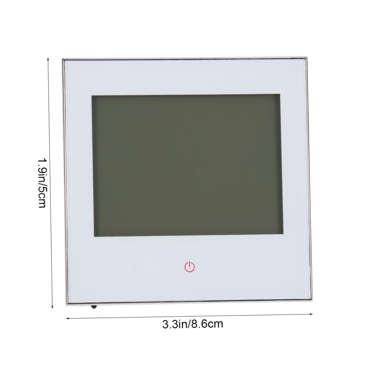 VILLCASE Programmierbarer Digitaler Thermostat 3a Mit Touchscreen Ntc Sensor Weiß Für Fußbodenheizung Und Gaskessel Heizsystem