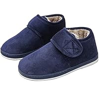B/H Diabetische OrthopedicSlipper, wollen voeten, halve sleepschoenen voor ouderen, diabetische voetschoenen-41_A blauw, Wide Fitting Slippers B/H Diabetische OrthopedicSlipper, wollen voeten, halve sleepschoenen voor ouderen, diabetische voetschoenen-41_A blauw, Wide Fitting Slippers