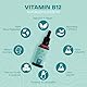 BitterLiebe - Vitamin B12 Tropfen hochdosiert - 500µg B12 pro Tagesdosis - doppelt aktiv mit Methylcobalamin und Adenosylcobalamin - unterstützt die Blutbildung * und das Nervensystem *