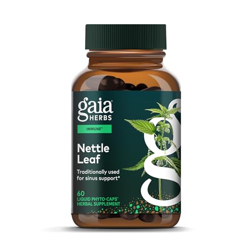 Gaia Herbs Stinging Nettle Leaf - Respiratory & Immune Health Support* - Supplement with Stinging