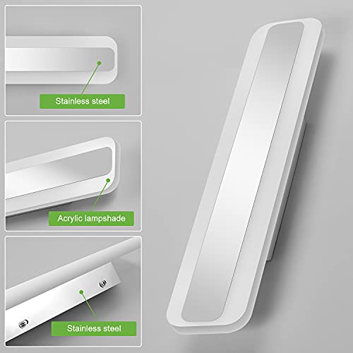 Kimjo Lampada Specchio Bagno 14W 3000K Bianco