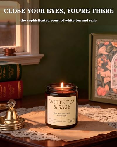 4 Pack Scented Candles for Women: 28oz Natural Soy Candles for Home Scented, Up to 200H Burning, Aromatherapy Candle Set, Jar Candle Gift Set for Bath Meditation, Birthday Valentine's Day Gifts - Image 5