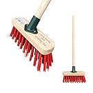 Traditional Wooden Childrens Sweeping Brush Play Yard Broom Short Handle