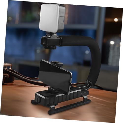 Image of Tofficu Camera Stabilizer Grip Gimbal Stabilizer for DSLR Camcorder and More Shaped Hot Shoe Compatible for Smooth Video Recording