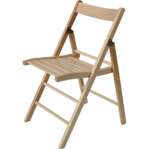 Aranaz Silla Plegable, Haya, Barniz, 43 x 47 x 79 cm Cover
