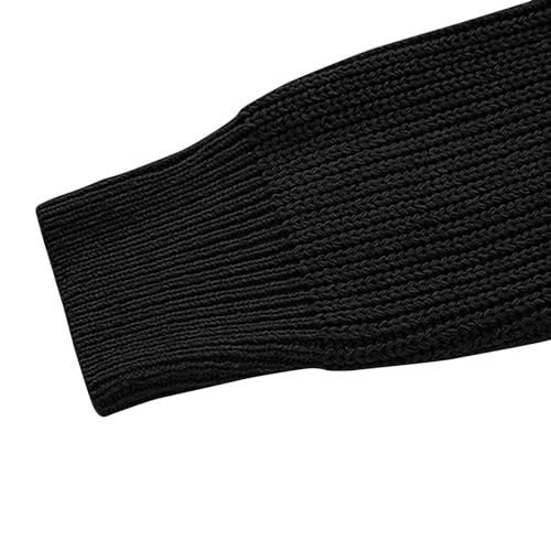 Muscularfit Mens Golf Sweaters and Pullovers Casual Fashion Long Sleeve High Neck Knitted Sweaters Slim Fit Knitted Pullover2