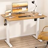 Meilocar Height Adjustable Electric Standing Desk, Sit Stand Computer Desk w/Memory Controller, Home...